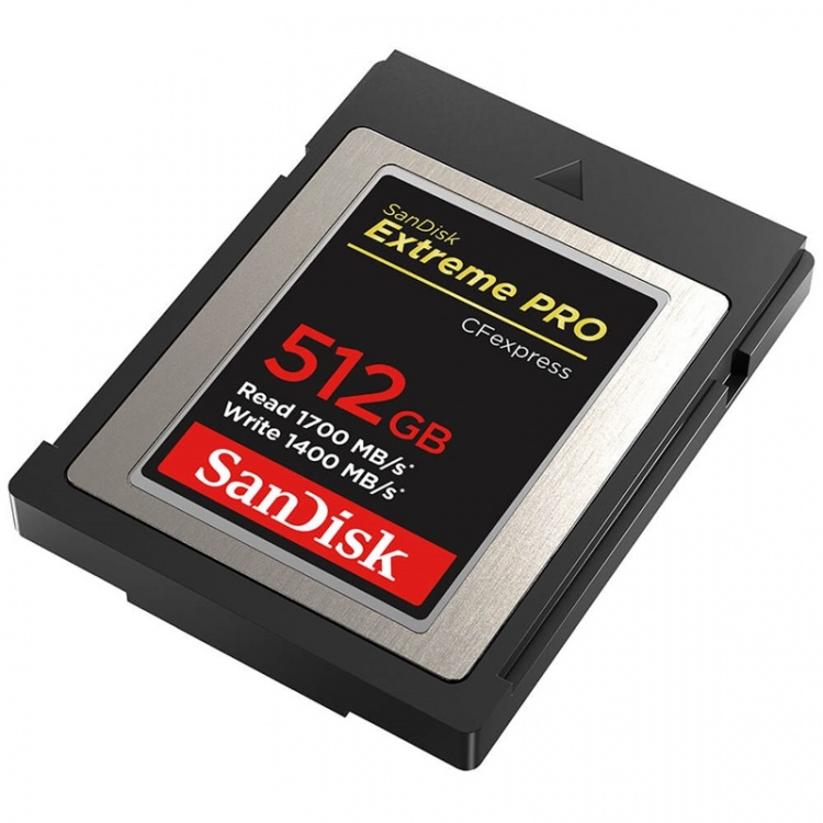Sandisk Minneskort Cfexpress Extreme Pro 512Gb Sdcfe 1700Mb/S 1400Mb/S