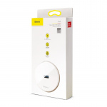 Baseus USB-Hub med 4 USB-portar, vit