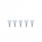 LED-Lampa E14, C37, 3W, 230V, 3000K 5-pack, Varmvitt LED-Lampa E14, C37, 3W, 230V, 3000K 5-pack, Varmvitt