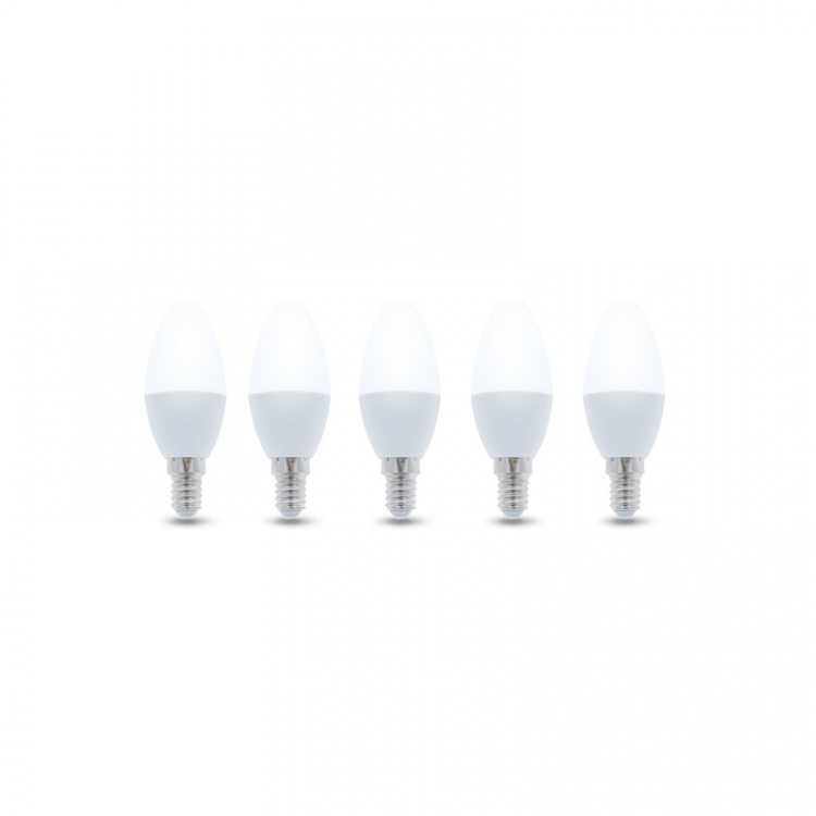 LED-Lampa E14, C37, 3W, 230V, 3000K 5-pack, Varmvitt LED-Lampa E14, C37, 3W, 230V, 3000K 5-pack, Varmvitt