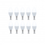 LED-Lampa E14, C37, 3W, 230V, 4500K 10-pack, Vit neutral LED-Lampa E14, C37, 3W, 230V, 4500K 10-pack, Vit neutral