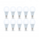LED-Lampa E27, 6W, 230V, 4500K 10-pack, Vit neutral