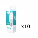 LED-Lampa E27, 3W, 230V, 4500K 10-pack, Vit neutral LED-Lampa E27, 3W, 230V, 4500K 10-pack, Vit neutral