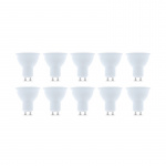 LED-Lampa GU10 3W 230V 3000K, 10-pack, Varmvitt