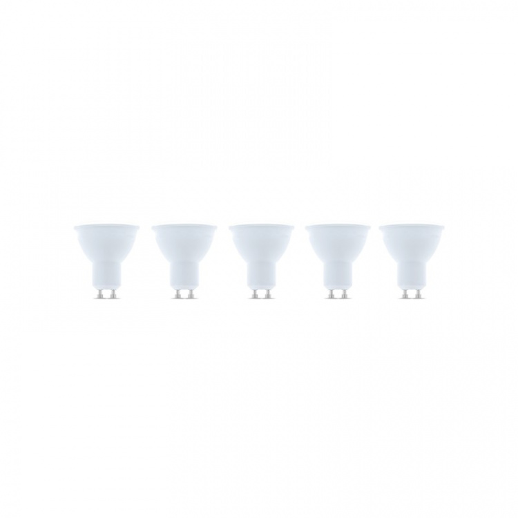LED-Lampa GU10, 7W, 230V, 3000K, 5-pack, Varmvitt LED-Lampa GU10, 7W, 230V, 3000K, 5-pack, Varmvitt