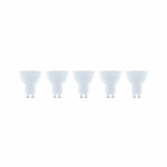 LED-Lampa GU10, 7W, 230V, 4500K, 5-pack, Vit neutral