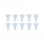 LED-Lampa GU10, 7W, 230V, 4500K, 10-pack, Vit neutral