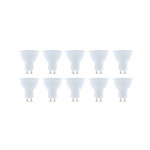 LED-Lampa GU10, 7W, 230V, 6000K, 10-pack, Kallvitt LED-Lampa GU10, 7W, 230V, 6000K, 10-pack, Kallvitt