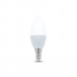LED-Lampa E14, C37, 6W, 230V, 3000K, Varmvitt LED-Lampa E14, C37, 6W, 230V, 3000K, Varmvitt