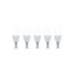 LED-Lampa E14, C37, 6W, 230V, 4500K 5-pack, Vit neutral LED-Lampa E14, C37, 6W, 230V, 4500K 5-pack, Vit neutral