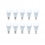 LED-Lampa E27, A60, 10W, 230V, 3000K 10-pack, Varmvitt