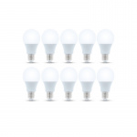 LED-Lampa E27, A60, 8W, 230V, 3000K 10-pack, Varmvitt LED-Lampa E27, A60, 8W, 230V, 3000K 10-pack, Varmvitt