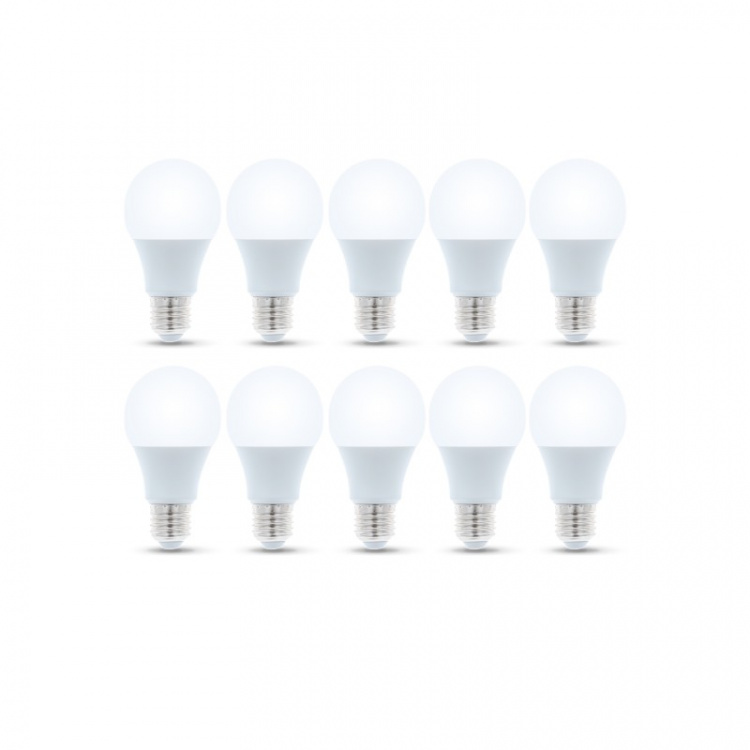 LED-Lampa E27, A60, 8W, 230V, 3000K 10-pack, Varmvitt LED-Lampa E27, A60, 8W, 230V, 3000K 10-pack, Varmvitt