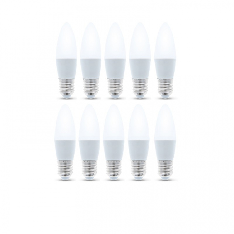 LED-Lampa E27, 6W, 3000K 10-pack, Varmvitt