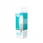 LED-Lampa E27, C37, 6W, 4500K, Vit neutral LED-Lampa E27, C37, 6W, 4500K, Vit neutral