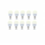 LED-Lampa E27, G45, 10W, 230V, 3000K, Keramisk 10-pack, Varmvit LED-Lampa E27, G45, 10W, 230V, 3000K, Keramisk 10-pack, Varmvit