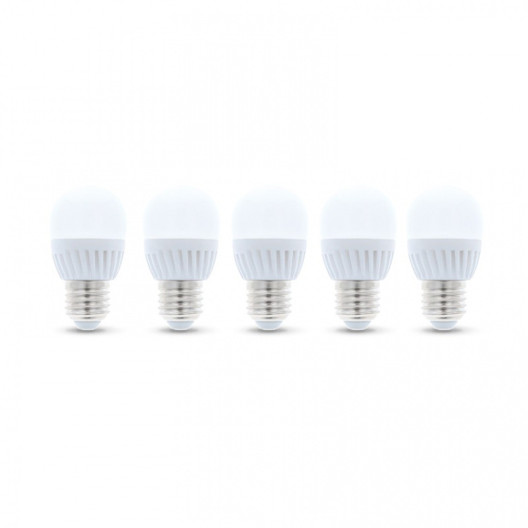 LED-Lampa E27, G45, 10W, 230V, 4500K, Keramisk 5-pack, Vit neutral LED-Lampa E27, G45, 10W, 230V, 4500K, Keramisk 5-pack, Vit neutral