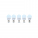 LED-Lampa E27, G45, 10W, 230V, 6000K, Keramisk 5-pack, Kallvit LED-Lampa E27, G45, 10W, 230V, 6000K, Keramisk 5-pack, Kallvit