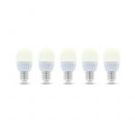 LED-Lampa E27, G45, 6W, 3000K 5-pack, Varmvitt