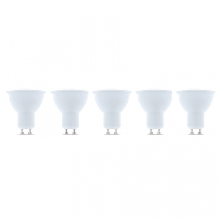 LED-Lampa GU10, 1W, 230V, 4500K, 5-pack, Vit neutral