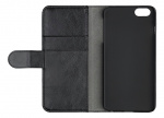 Essentials iPhone 6/7/8/SE (2020), PU wallet 2 kort, svart Essentials iPhone 6/7/8/SE (2020), PU wallet 2 kort, svart