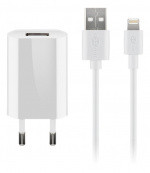 Goobay Apple Lightning charger set 1 A, white, 1 m, Goobay Apple Lightning charger set 1 A, white, 1 m,