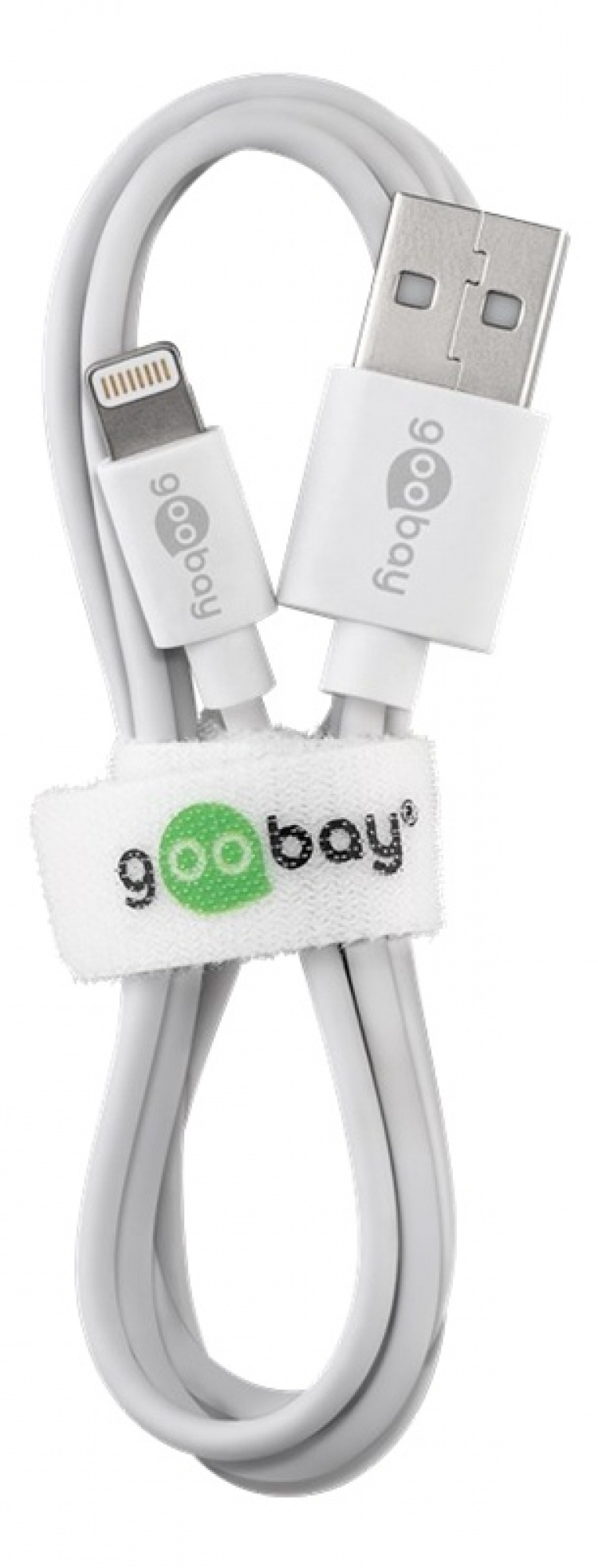 Goobay Apple Lightning charger set 1 A, white, 1 m, Goobay Apple Lightning charger set 1 A, white, 1 m,