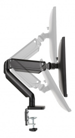 DELTACO Office, Singel desk, gas spring, 17 DELTACO Office, Singel desk, gas spring, 17