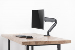 DELTACO Office, Singel desk, gas spring, 17 DELTACO Office, Singel desk, gas spring, 17