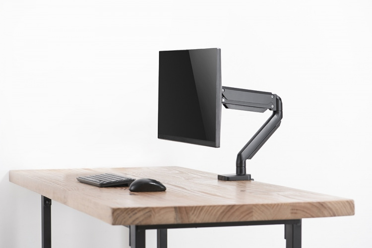 DELTACO Office, Singel desk, gas spring, 17 DELTACO Office, Singel desk, gas spring, 17