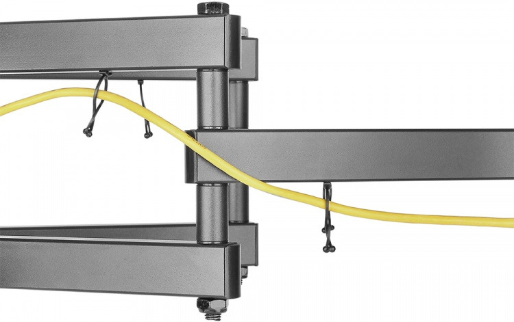 DELTACO, full-motion 3-way wall, 32