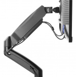 DELTACO Dubbelt bildskärmsfäste, 13-27