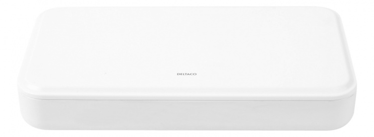 DELTACO UV sanitizing box, UVC LED, disinfect your phone, jewelry etc.