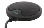 DELTACO Office Tryckzonsmikrofon med USB och 3,5 mm, VoIP/Skype kompat