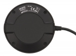 DELTACO Office Tryckzonsmikrofon med USB och 3,5 mm, VoIP/Skype kompat