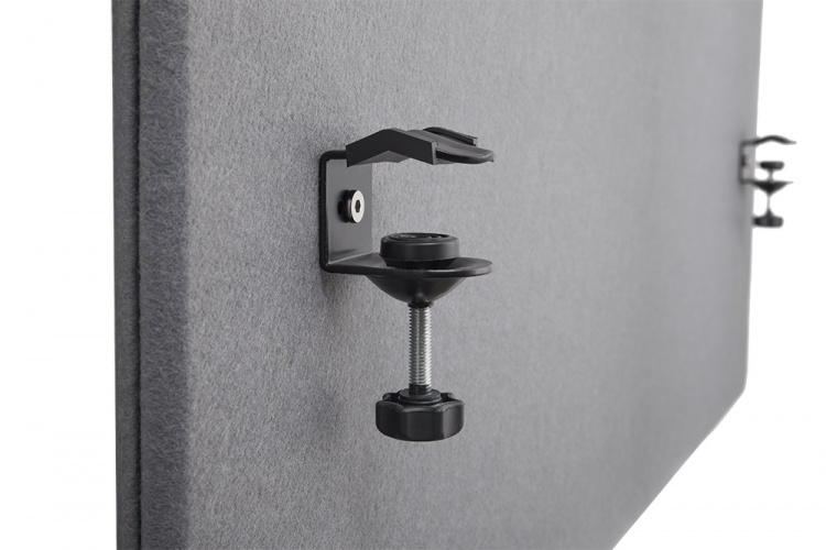 DELTACO Office, 1200x600mm Acoustic Desktop Privacy Panel
