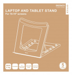 DELTACO Office, Foldable Laptop/Tablet Stand, 5 positions DELTACO Office, Foldable Laptop/Tablet Stand, 5 positions