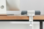 DELTACO Office, Clamp-On Power Strip Holder