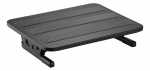 DELTACO Office, Ergonomic Tiltable Steel Foot Rest DELTACO Office, Ergonomic Tiltable Steel Foot Rest