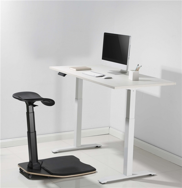 DELTACO Office, Ergonomic Leaning Chair with Anti-Fatigue Mat