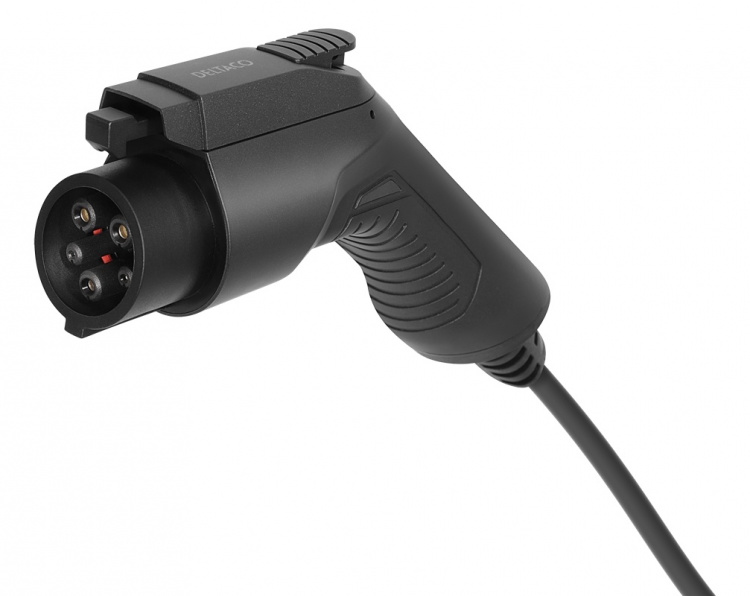 DELTACO e-Charge, cable type 2 - type 1, 1 phase, 16A, 10M DELTACO e-Charge, cable type 2 - type 1, 1 phase, 16A, 10M