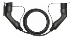 DELTACO e-Charge, cable type 2 - type 1, 1 phase, 16A, 3M