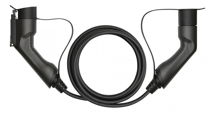 DELTACO e-Charge, cable type 2 - type 1, 1 phase, 16A, 3M