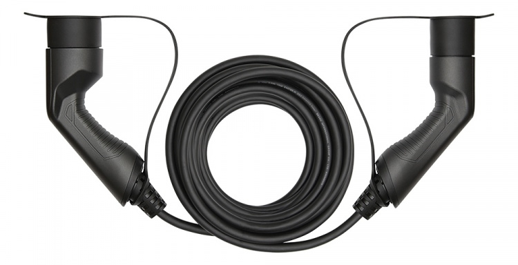 DELTACO e-Charge, cable type 2 - type 2, 1 phase, 32A, 10M