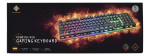 DELTACO GAMING membrane keyboard, RGB backlight, anti-ghosting, DE lay DELTACO GAMING membrane keyboard, RGB backlight, anti-ghosting, DE lay