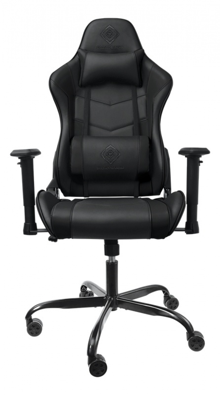 DELTACO GAMING DC2010 Gamingstol PU-läder, Svart DELTACO GAMING DC2010 Gamingstol PU-läder, Svart