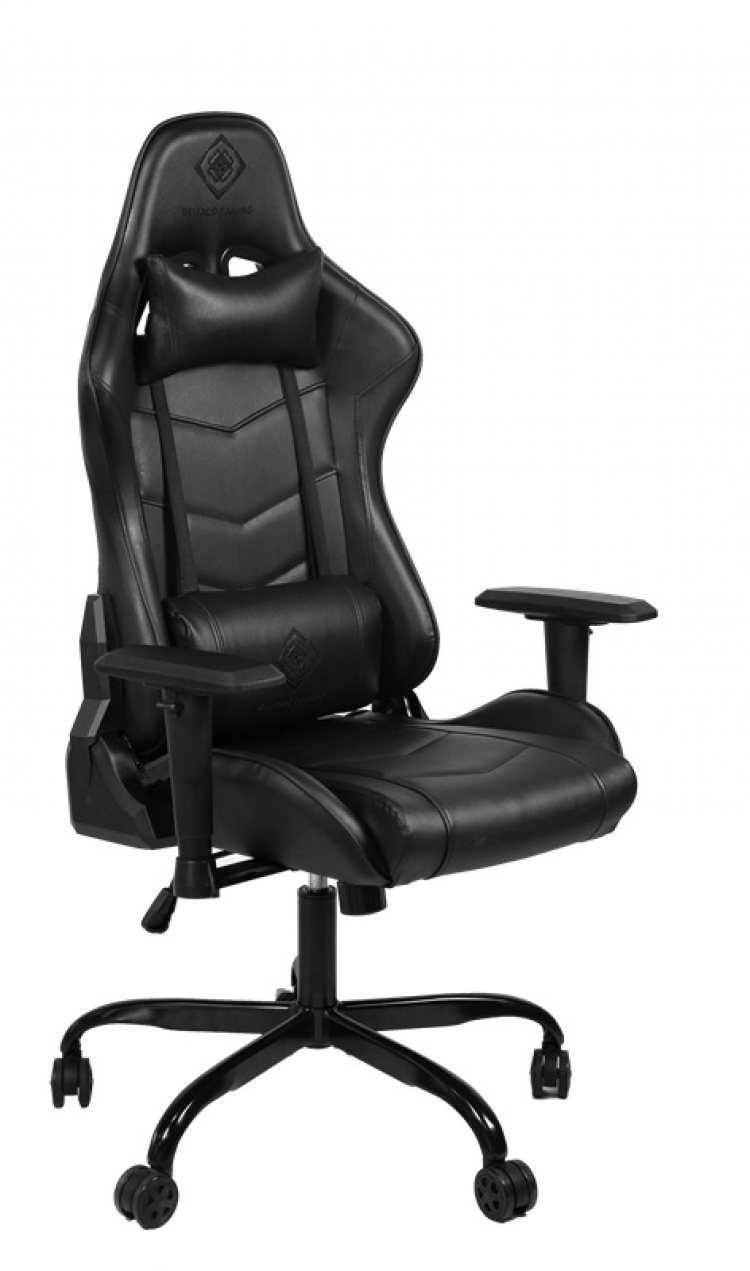 DELTACO GAMING DC2010 Gamingstol PU-läder, Svart DELTACO GAMING DC2010 Gamingstol PU-läder, Svart
