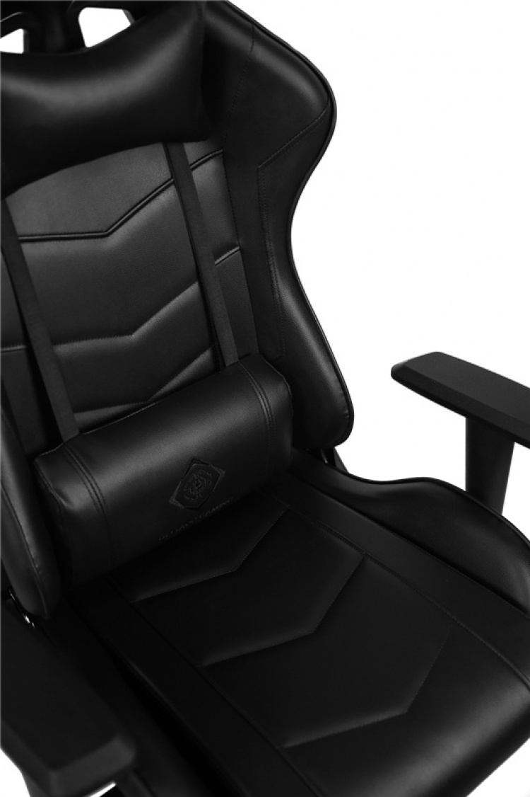 DELTACO GAMING DC2010 Gamingstol PU-läder, Svart DELTACO GAMING DC2010 Gamingstol PU-läder, Svart