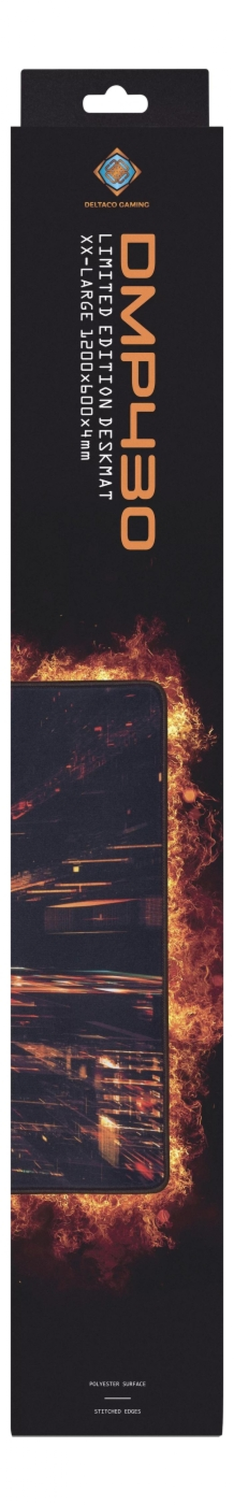 DELTACO GAMING DMP430 Limited edition mousepad, polyester, stitched ed