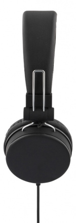 STREETZ headset for smartphone, microphone, 1-button, 1,5m, black